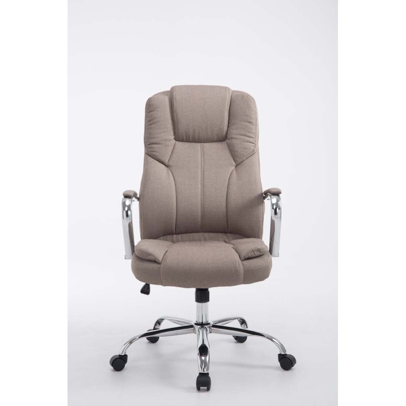 Silla de oficina BIG Xanthos tela V2 gris topo