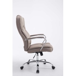 Silla de oficina BIG Xanthos tela V2 gris topo