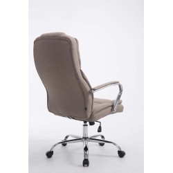 Silla de oficina BIG Xanthos tela V2 gris topo