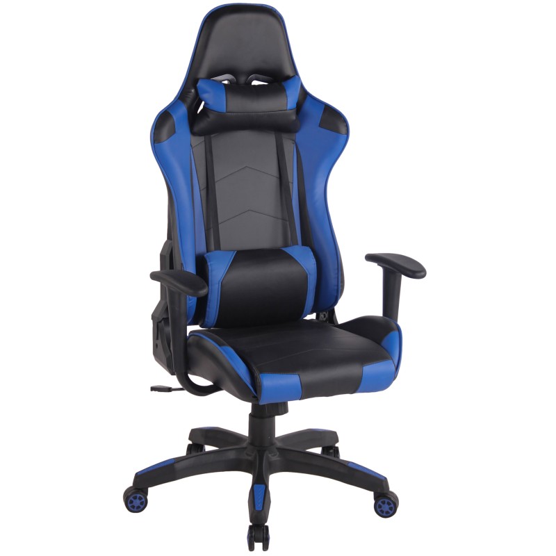 Silla de oficina Miracle V2 negra/azul