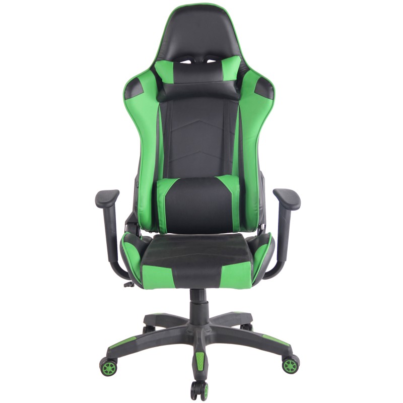 Silla de oficina Miracle V2 negra/verde