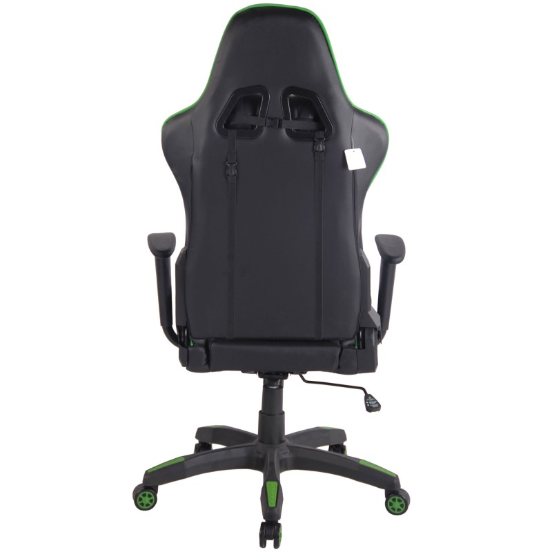 Silla de oficina Miracle V2 negra/verde