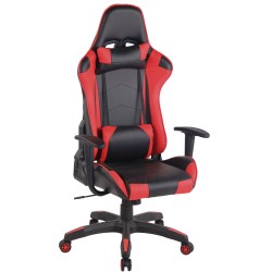 Silla de oficina Miracle V2 negra/roja