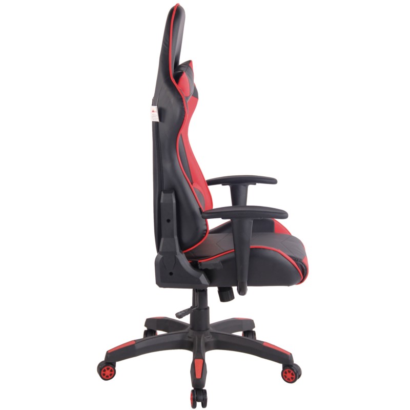 Silla de oficina Miracle V2 negra/roja
