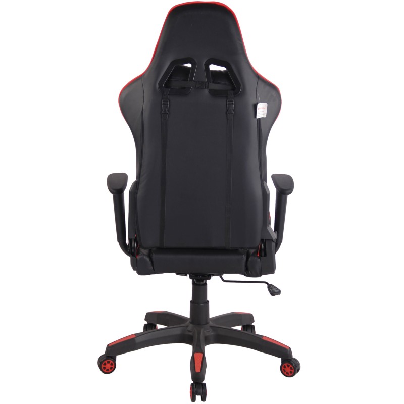 Silla de oficina Miracle V2 negra/roja