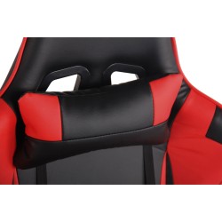 Silla de oficina Miracle V2 negra/roja