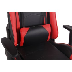 Silla de oficina Miracle V2 negra/roja