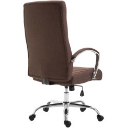 Silla de oficina Valais en tela marrón Silla de oficina Valais en tela marrón