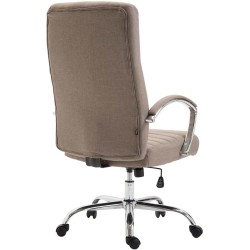 Silla de oficina Valais en tejido color topo Silla de oficina Valais en tejido color topo