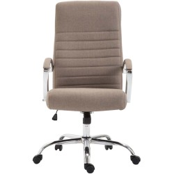 Silla de oficina Valais en tejido color topo Silla de oficina Valais en tejido color topo