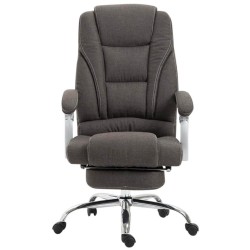 Silla de oficina Pacific en tela gris oscuro