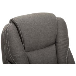 Silla de oficina Pacific en tela gris oscuro