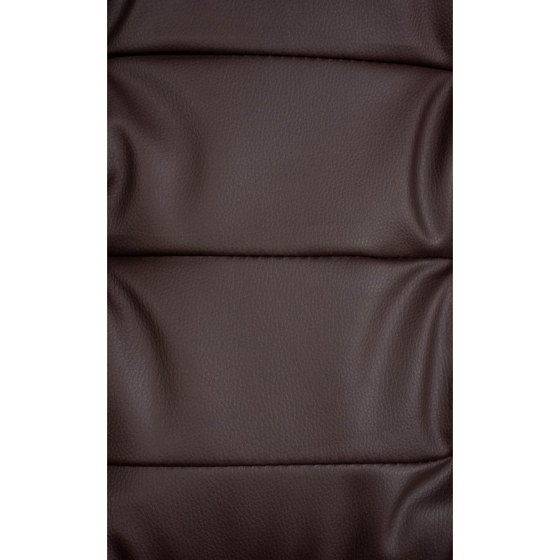 Silla de oficina Oxygen en piel sintética marrón