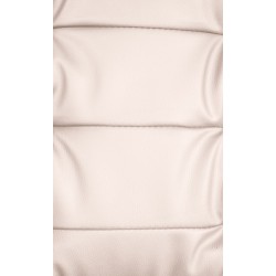 Silla de oficina Oxygen en piel sintética color crema