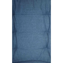 Silla de oficina Oxygen en tela azul