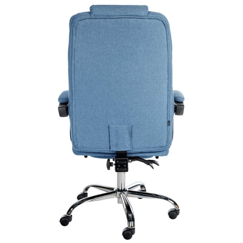 Silla de oficina Oxygen en tela azul