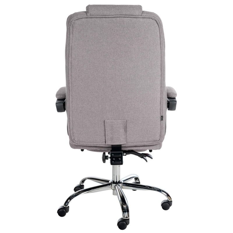Silla de oficina Oxygen en tela gris