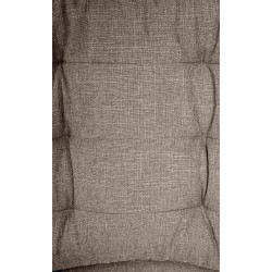 Silla de oficina Oxygen en tejido color topo