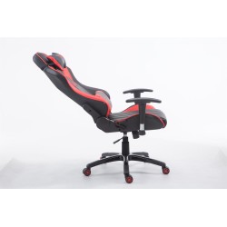 Silla de oficina de carreras Shift V2 negra/roja