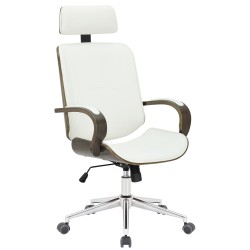 Silla de oficina Dayton gris blanco/gris
