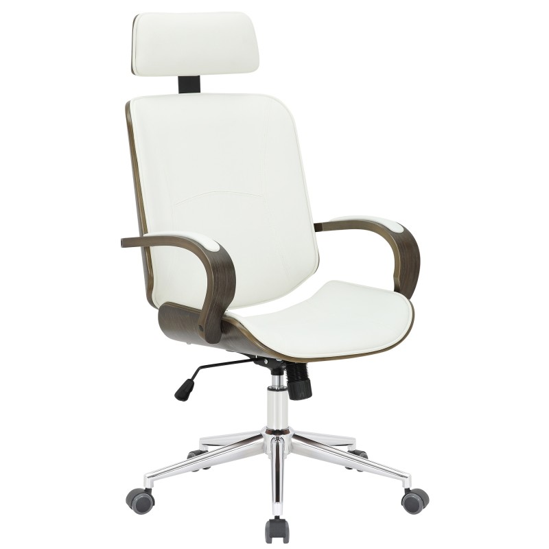 Silla de oficina Dayton gris blanco/gris