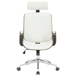 Silla de oficina Dayton gris blanco/gris