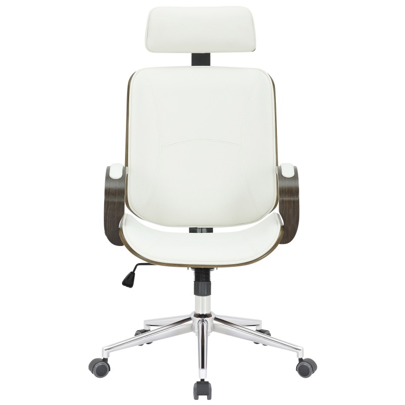 Silla de oficina Dayton gris blanco/gris