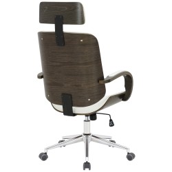 Silla de oficina Dayton gris blanco/gris