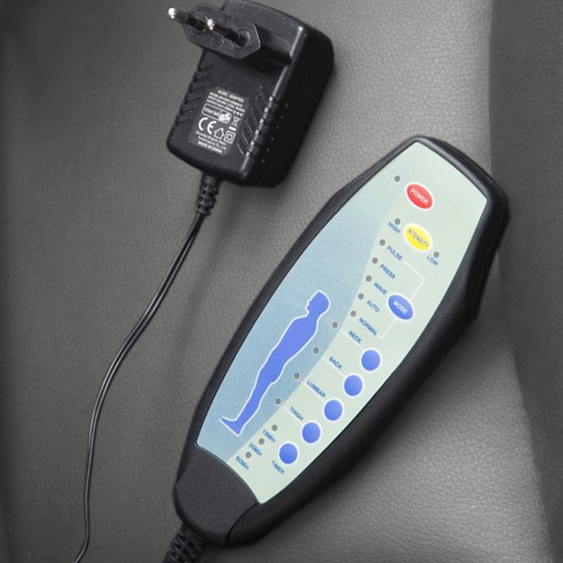 Silla de oficina Pacific con función de masaje V2 gris