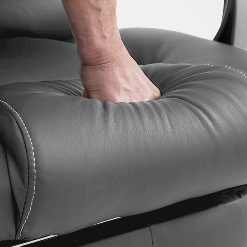 Silla de oficina Pacific con función de masaje V2 gris