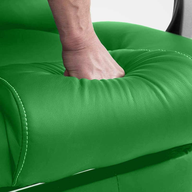 Silla de oficina Pacific con función de masaje V2 verde