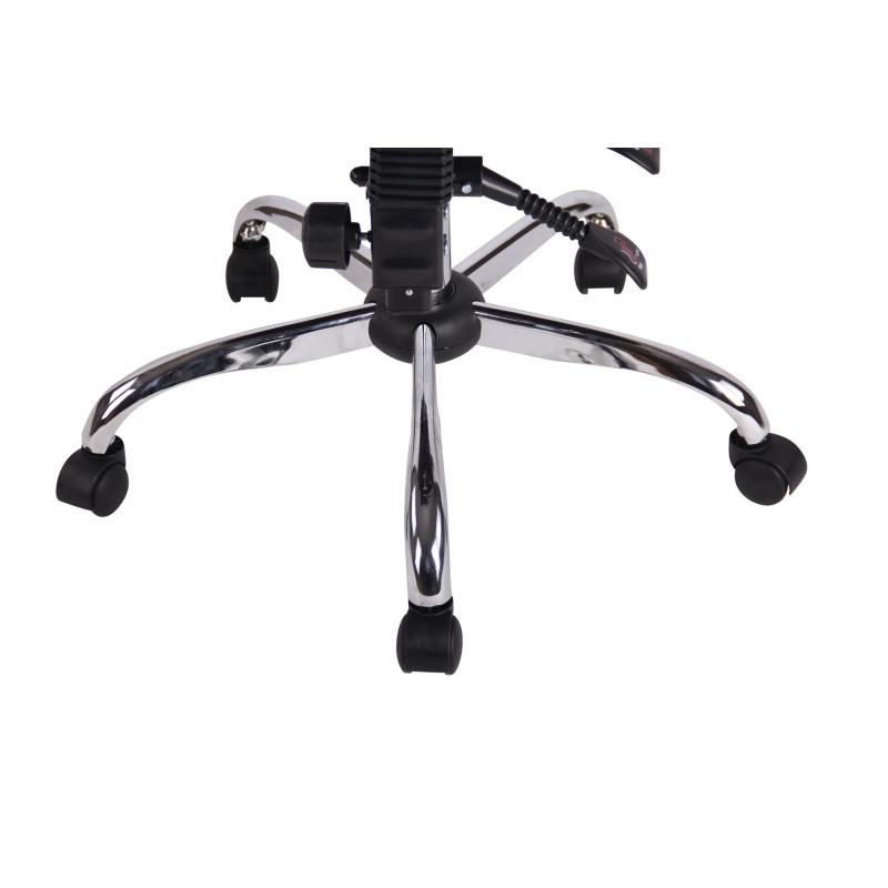 Taburete de trabajo negro Stuttgart