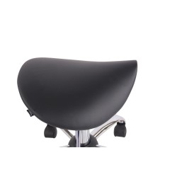 Taburete de trabajo negro Augsburg