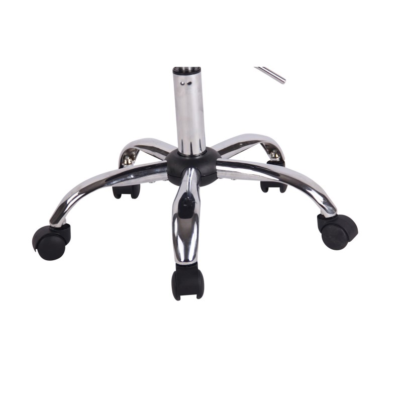 Taburete de trabajo negro Augsburg