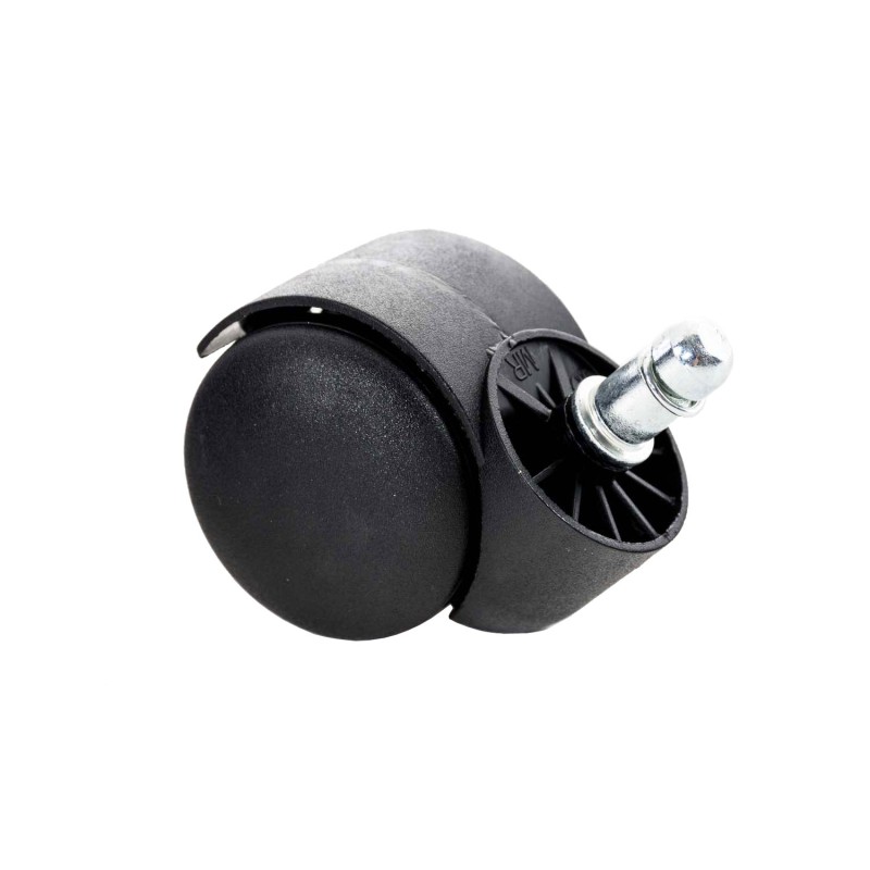 Juego de 5 ruedas de suelo de plástico negro