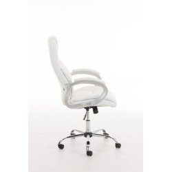 Sillón de oficina BIG Apoll en piel sintética V2 blanco