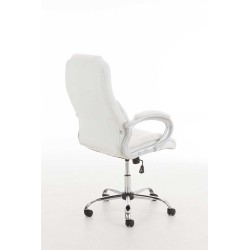 Sillón de oficina BIG Apoll en piel sintética V2 blanco