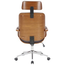 Silla de oficina Dayton nogal/marrón Silla de oficina Dayton nogal/marrón