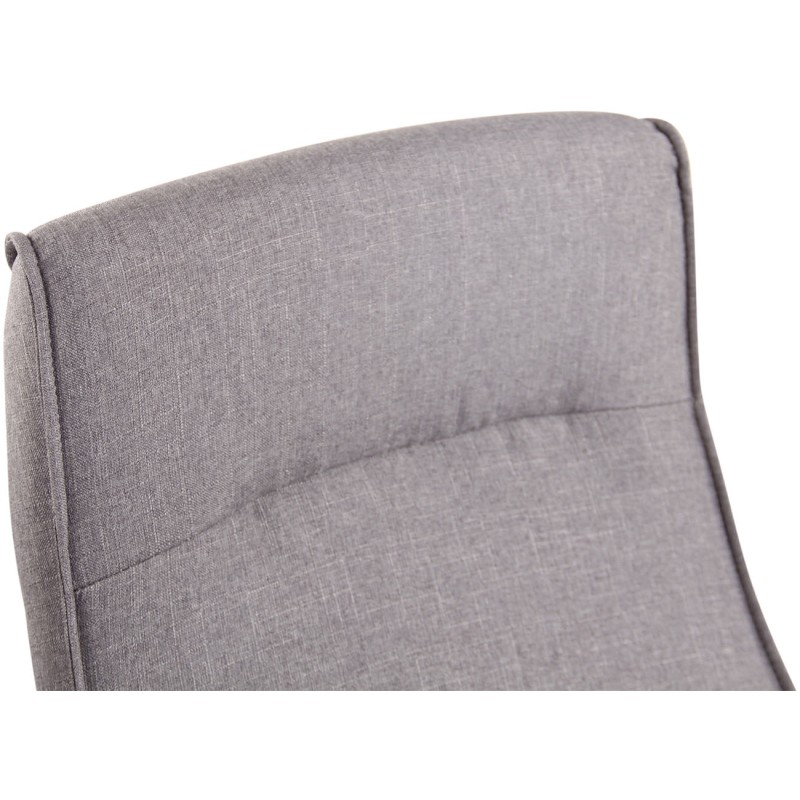 Silla de oficina Portland en tela gris