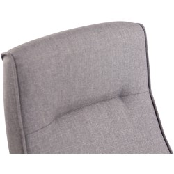 Silla de oficina Portland con función de masaje, gris