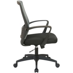 Silla de oficina Kampen negra/gris