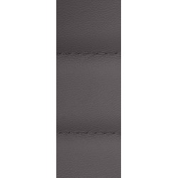 Silla de oficina Mollis en piel auténtica gris