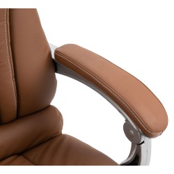 Silla de oficina Pacific marrón claro