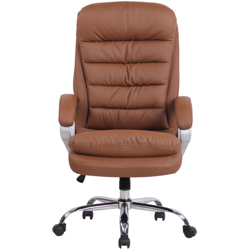 Silla de oficina BIG Vancouver marrón claro
