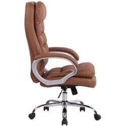 Silla de oficina BIG Vancouver marrón claro