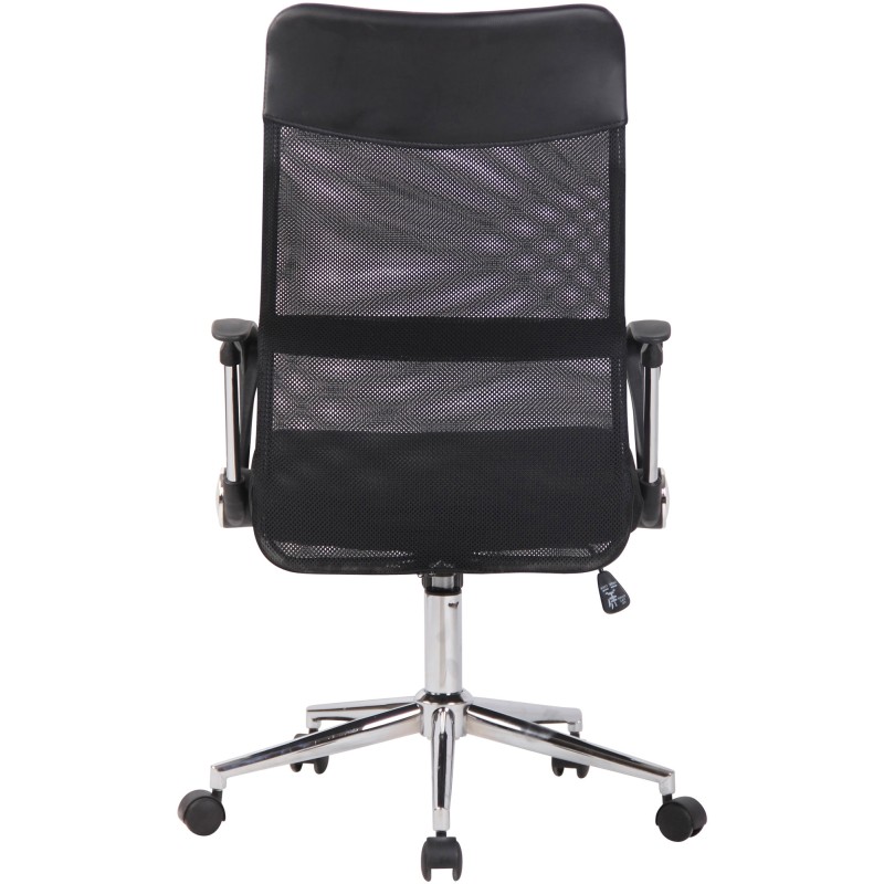 Silla de oficina negra Korba