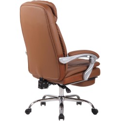 Silla de oficina Troy XL en marrón claro