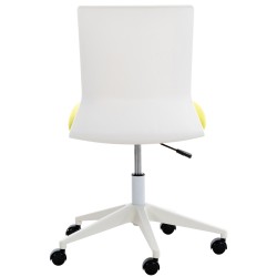 Silla de oficina Apolda en tela verde