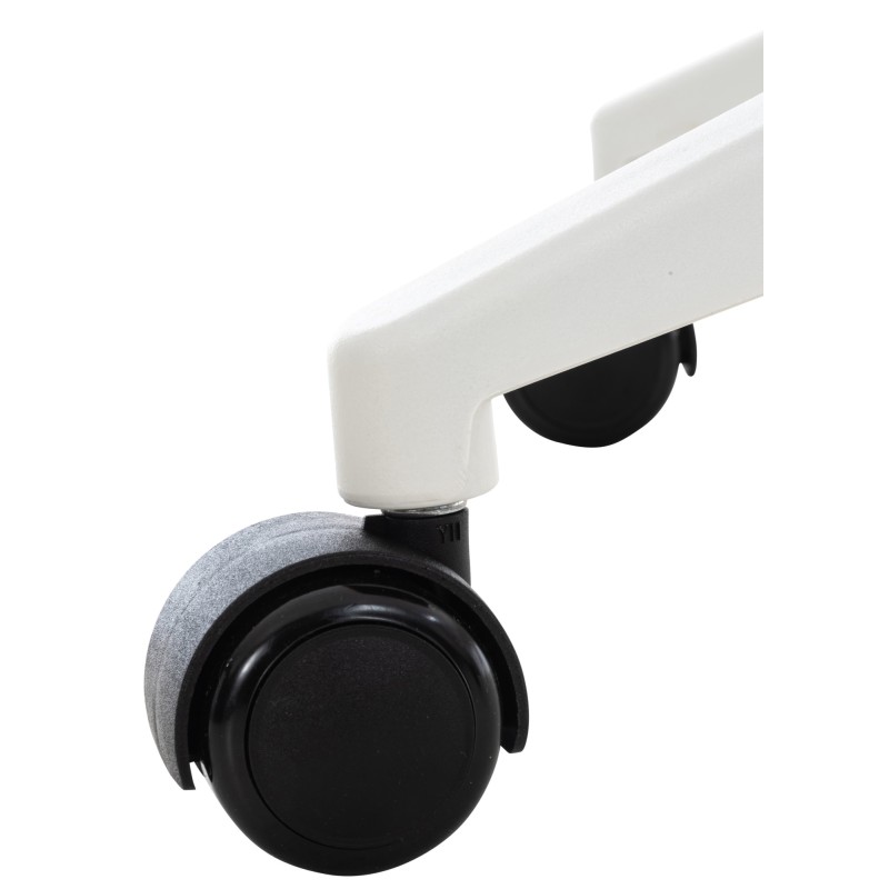 Silla de oficina Apolda en tela verde