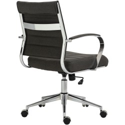 Tela para silla de oficina Oakland color gris oscuro